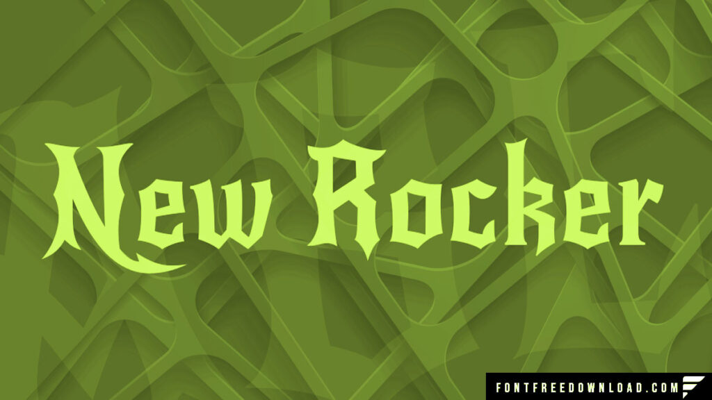 New Rocker Font Free Download