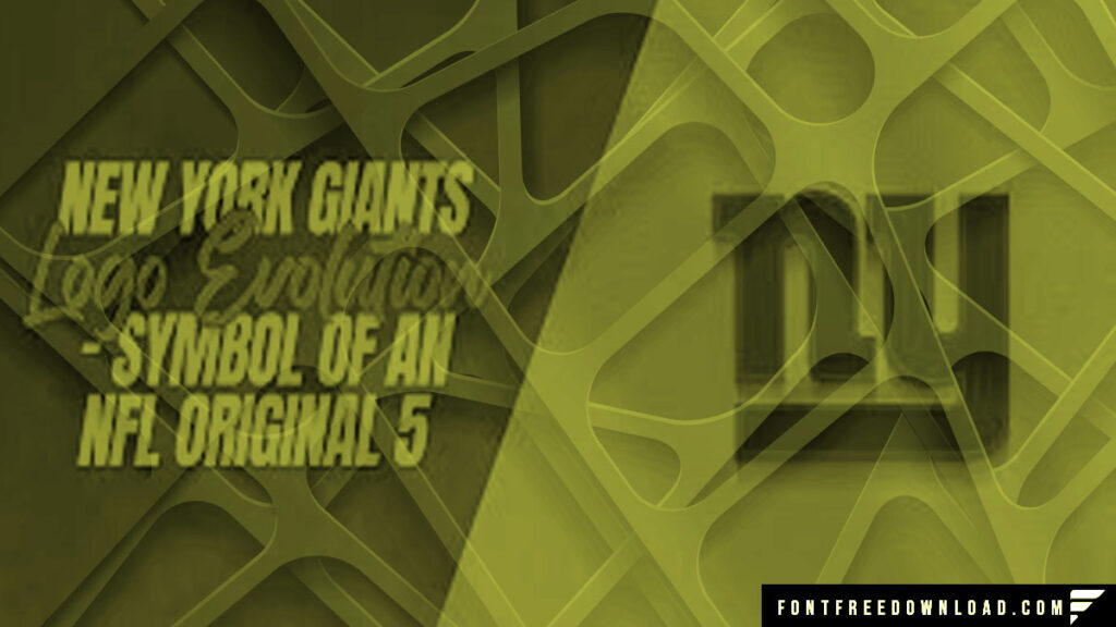 New York Giants Font Free Download