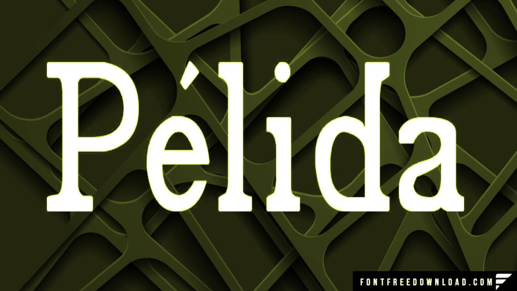 Pelida Typeface Collection