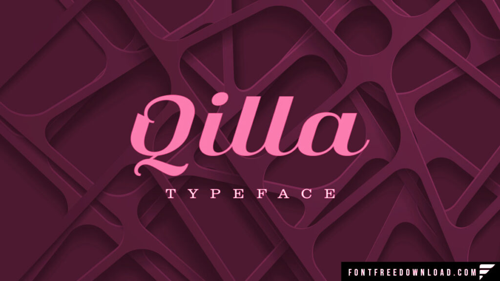 Qilla Typeface Free Download