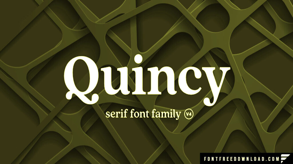 Quincy CF Font Free Download