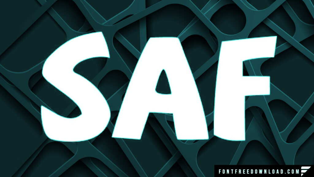 SAF Typeface