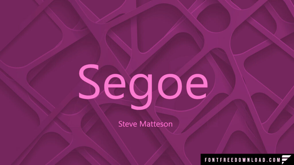 Segoe Font Family Free Download