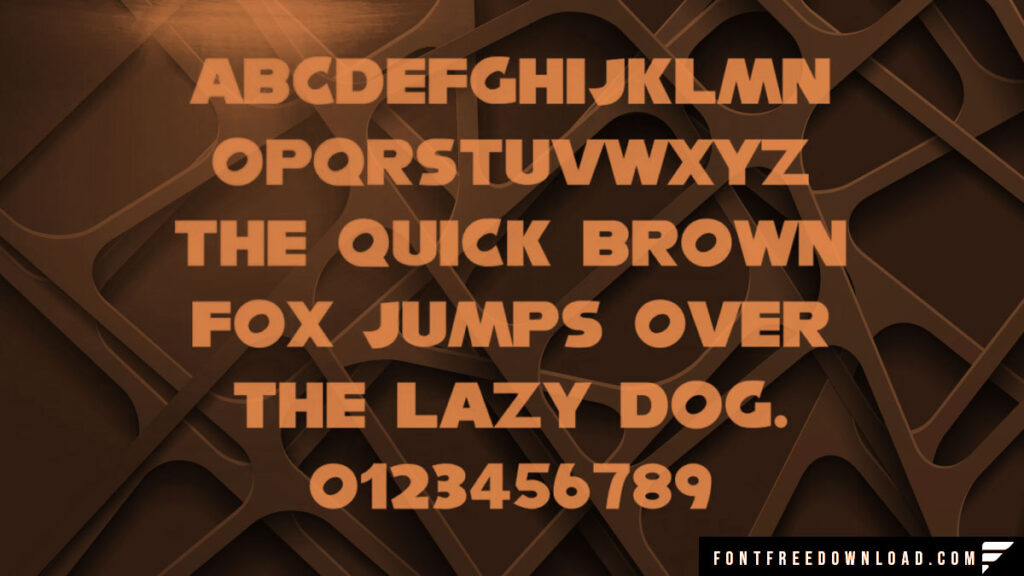 Sonic Hedgehog Font View