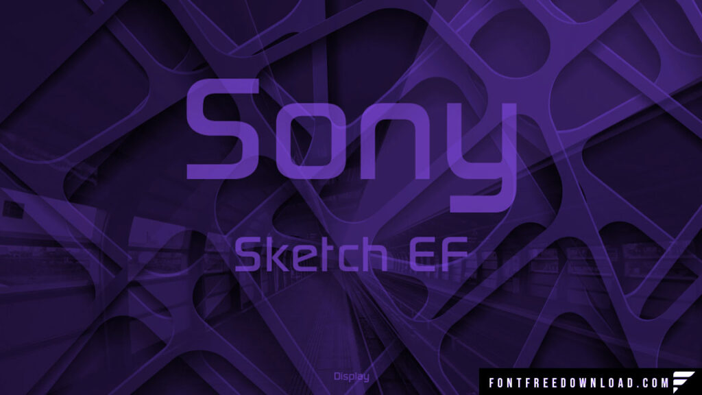 Sony Sketch EF Font Free Download