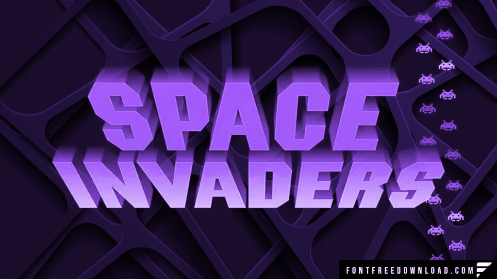 Space Invaders Font Free Download