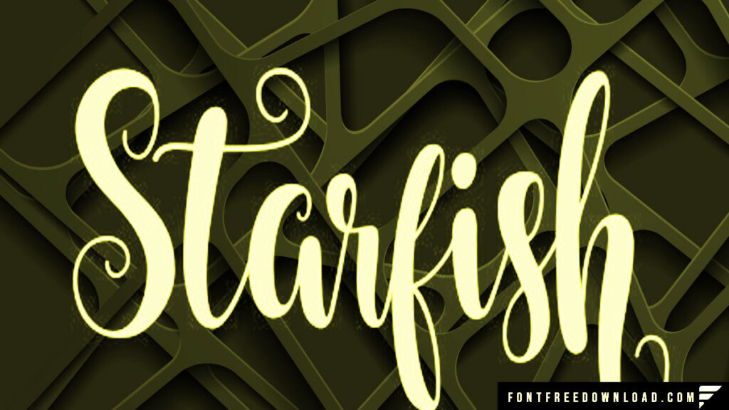 Starfish Font Free Download