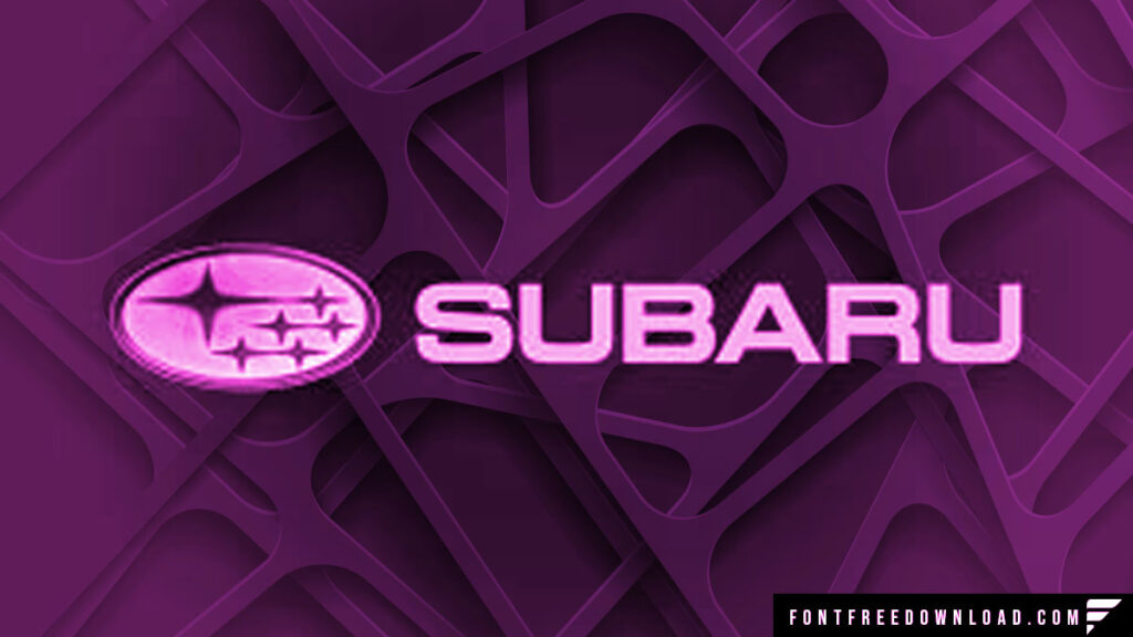 Subaru Font Free Download