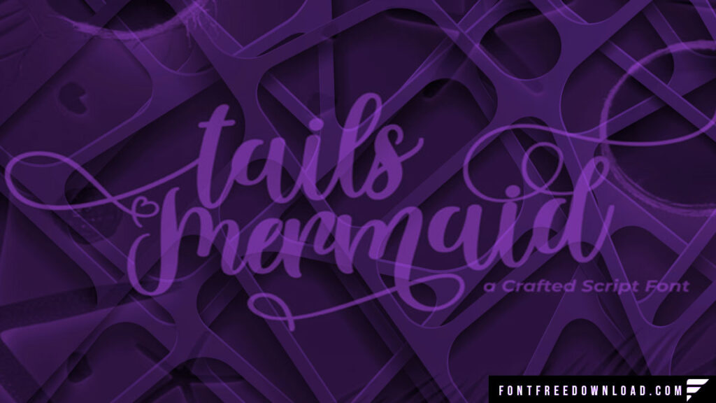 Tails Mermaid Font Free Download