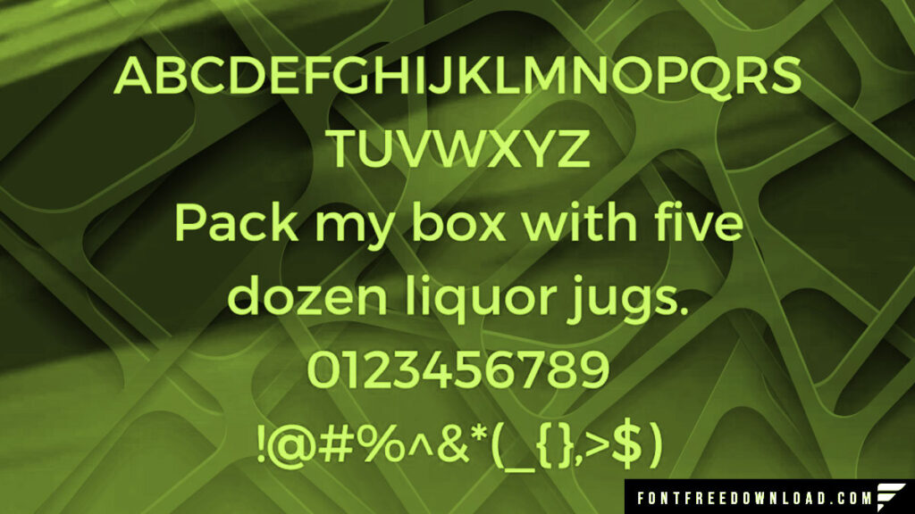 Trueno Font View