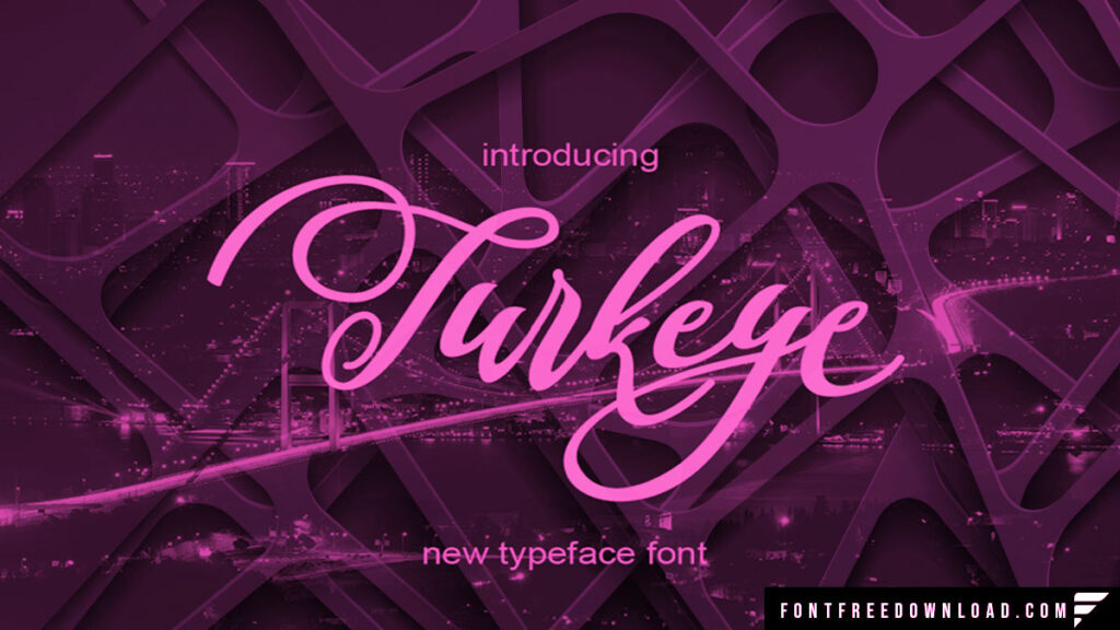 Turkish Font Free Download