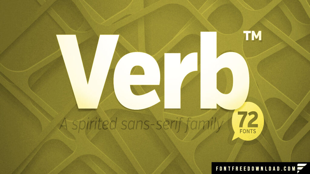 Verb Font Free Download