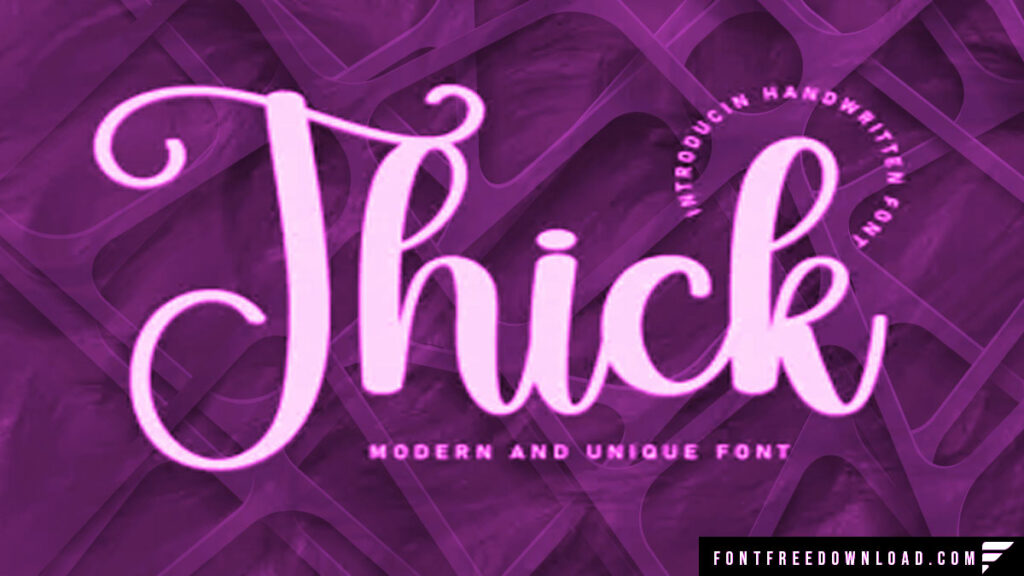 Wanih Script Font Free Download