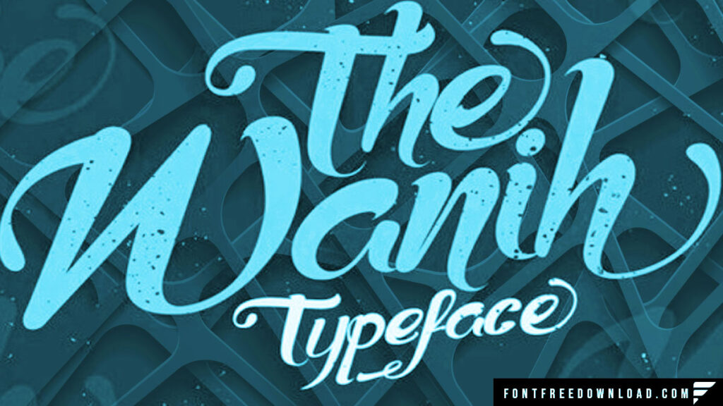 Wanih Script Typeface