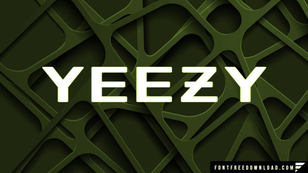 Yeezy Font Free Download