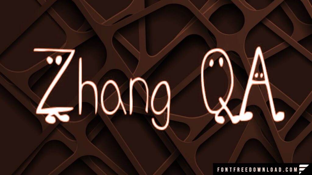 Zhang QA Typeface