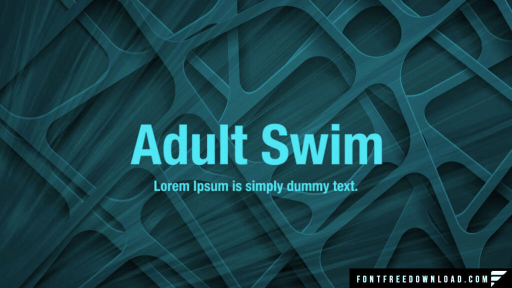 Adult Swim Font Free Download