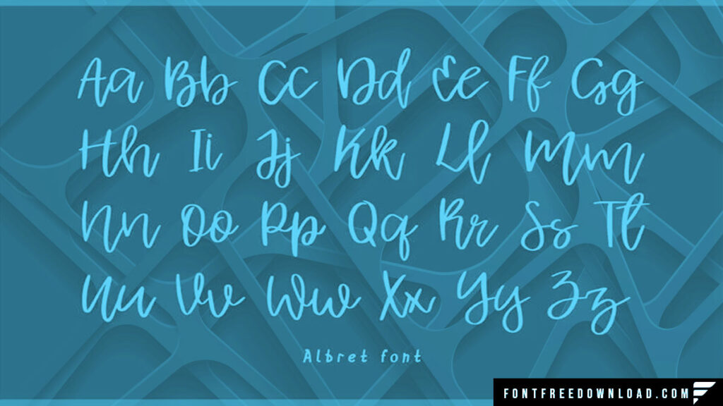 Albret Handwritten Font Free Download