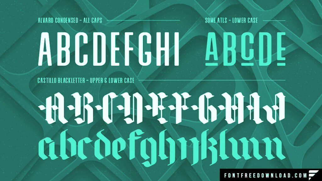 Alvaro Condensed Font Free Download