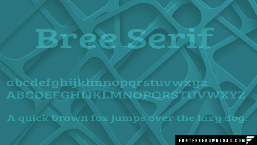 Bree Serif Font Free Download