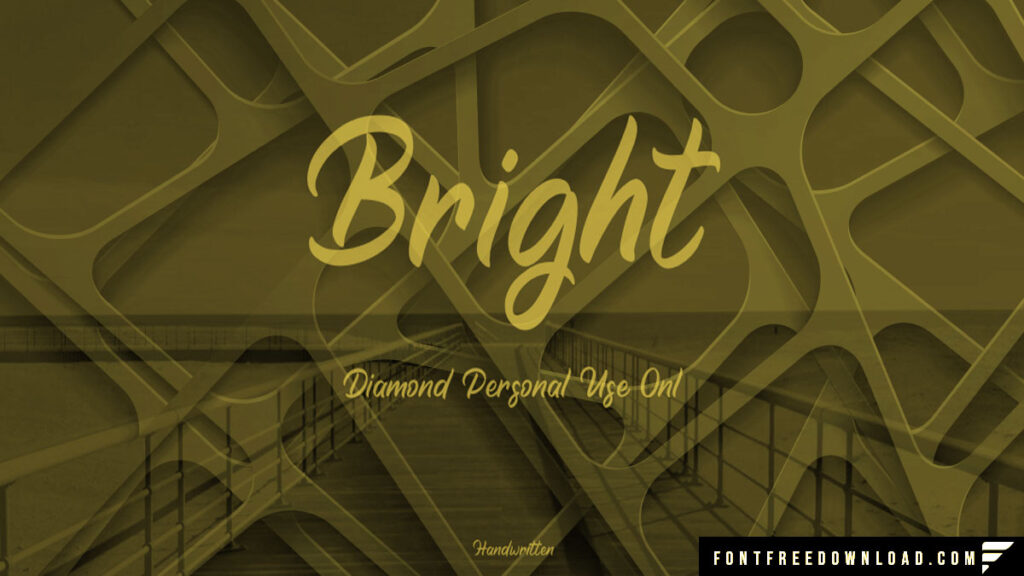 Brights Diamond Script Font Free Download