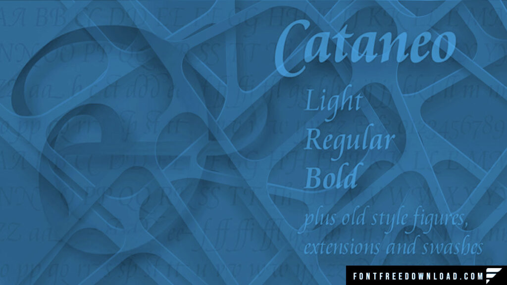 Cataneo Typeface