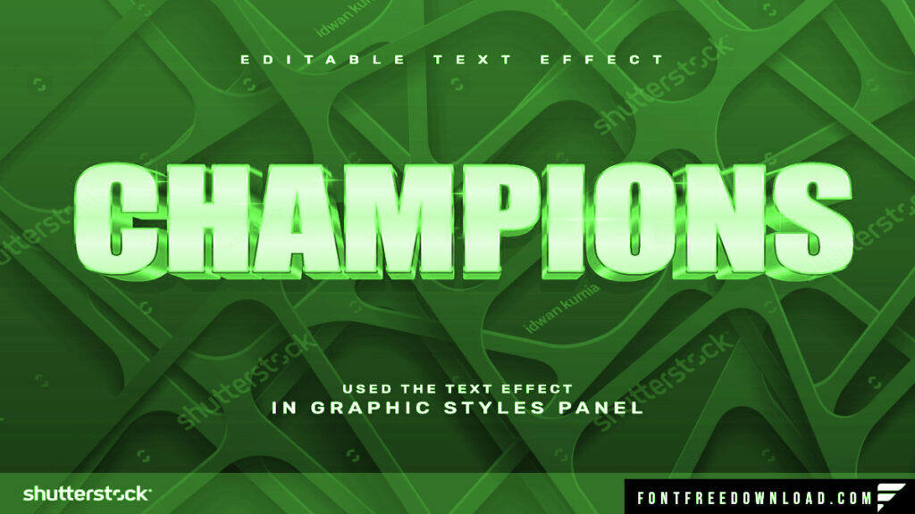 Championship Font Free Download