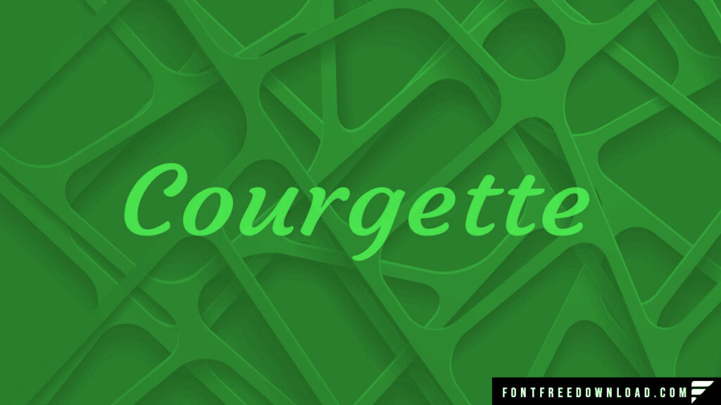 Courgette Font Free Download