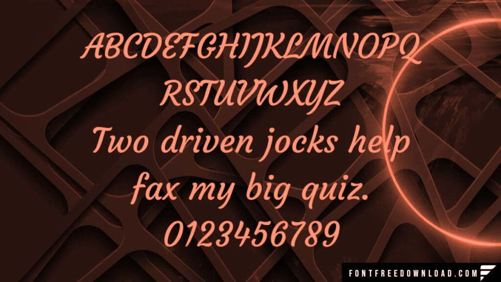 Courgette Font View