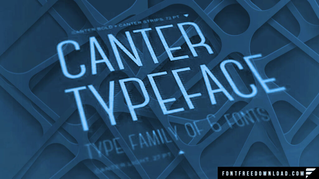 Download Canter Font for Free