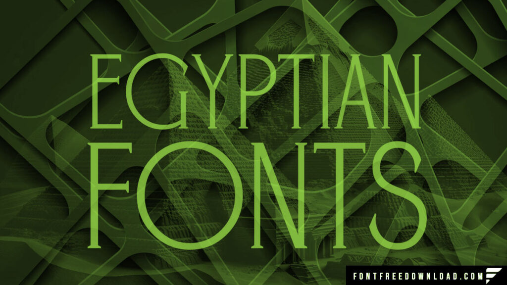 Egyptian Font Free Download