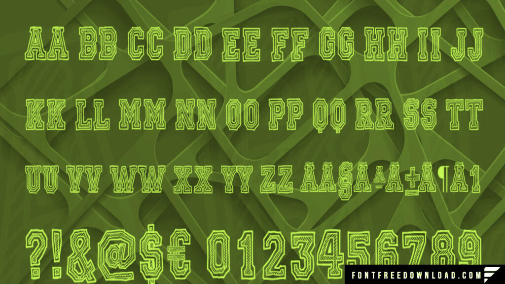 Ficticcia College Typeface