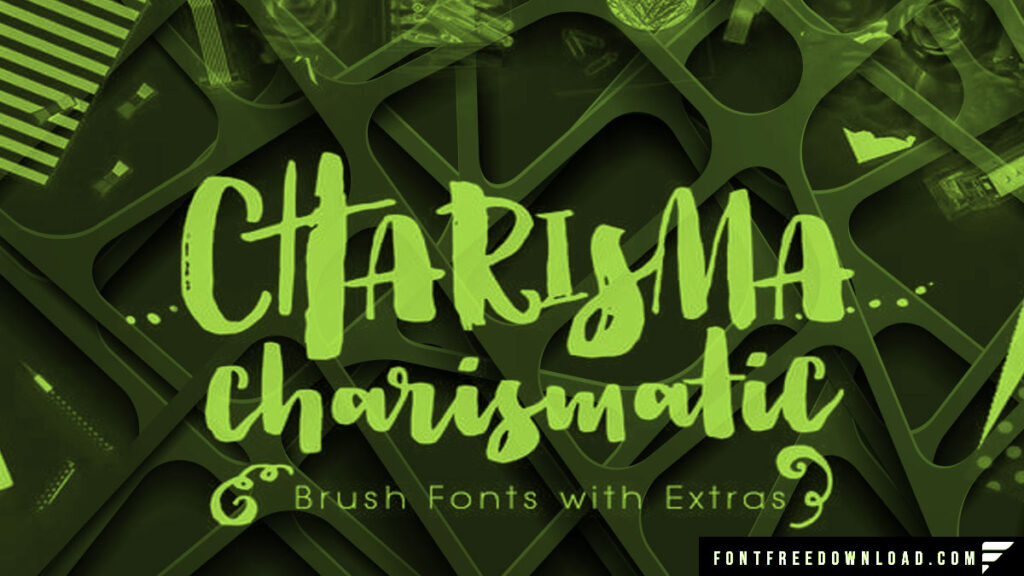 Free Download: Charisma Brush Font