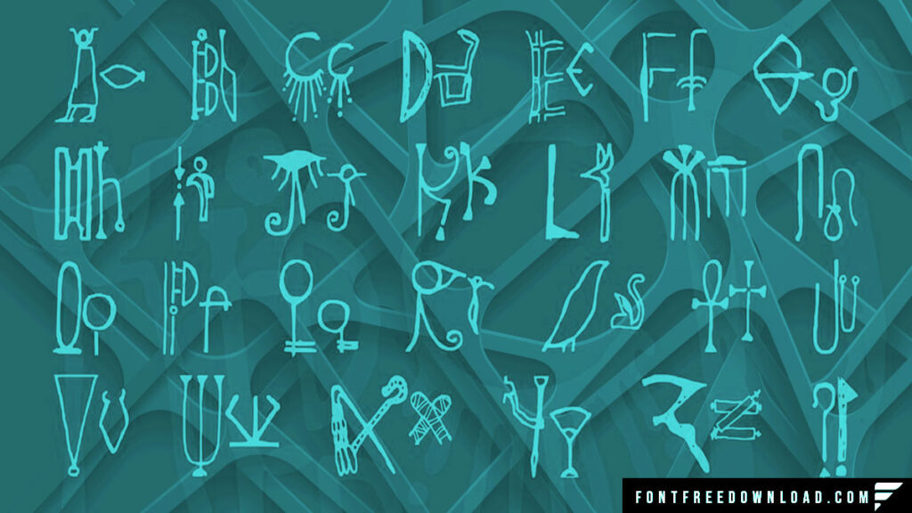 Free Egyptian Font Download