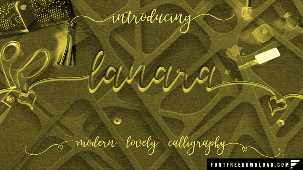 Free Lanara Script Font