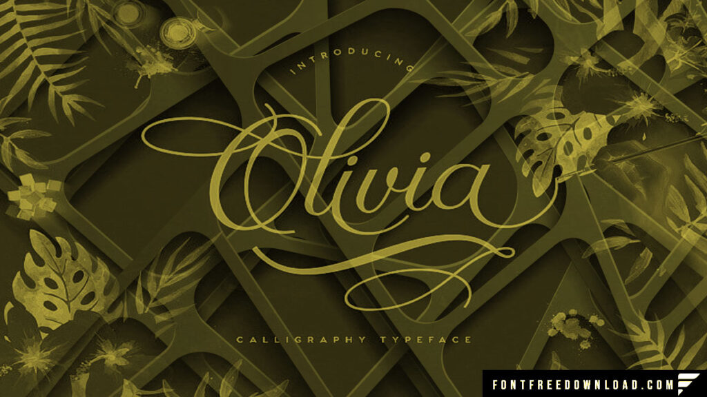 Free Olivia Font