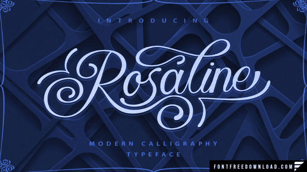 Free Rosaline Script Font Download