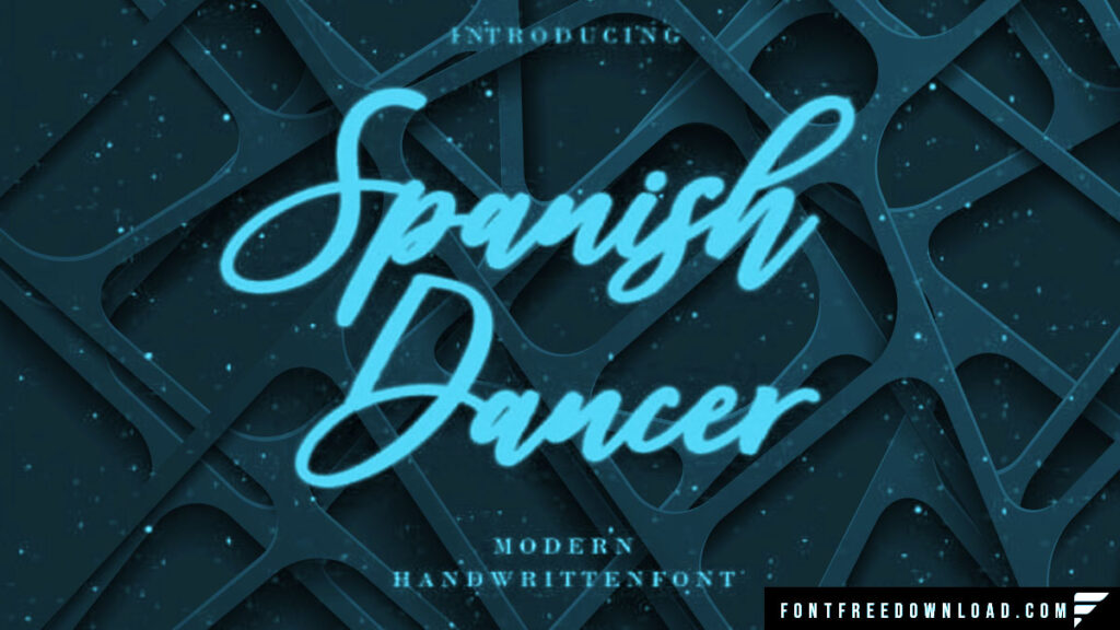 Free Spanish Dancer Font