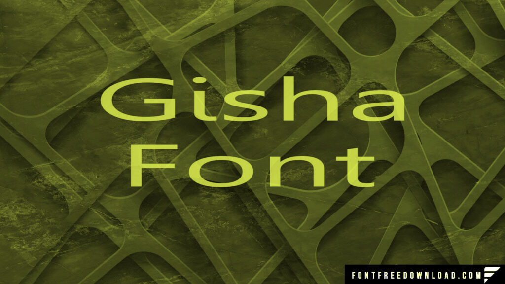 Gisha Font Free Download