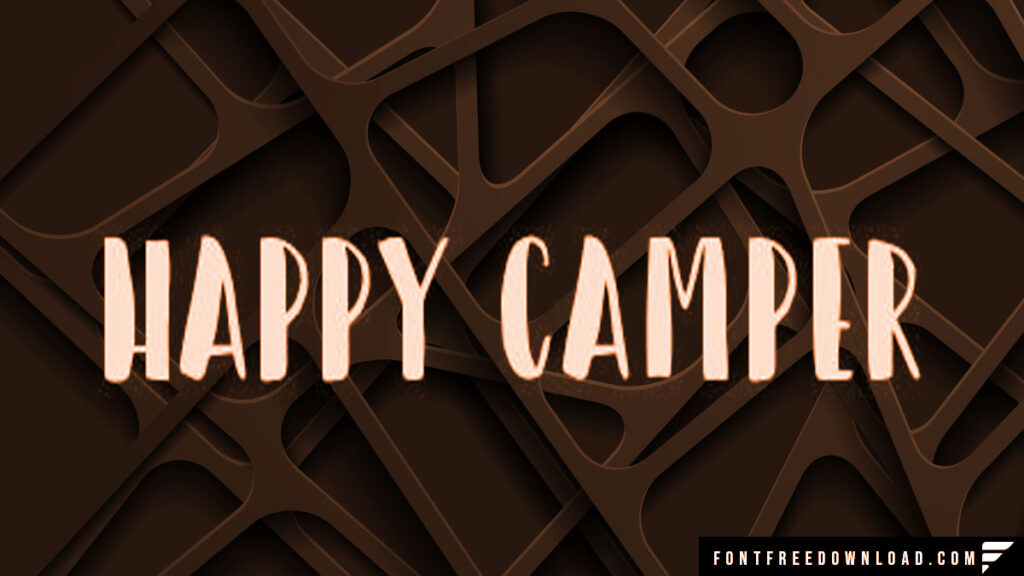 Happy Camper Font Free Download