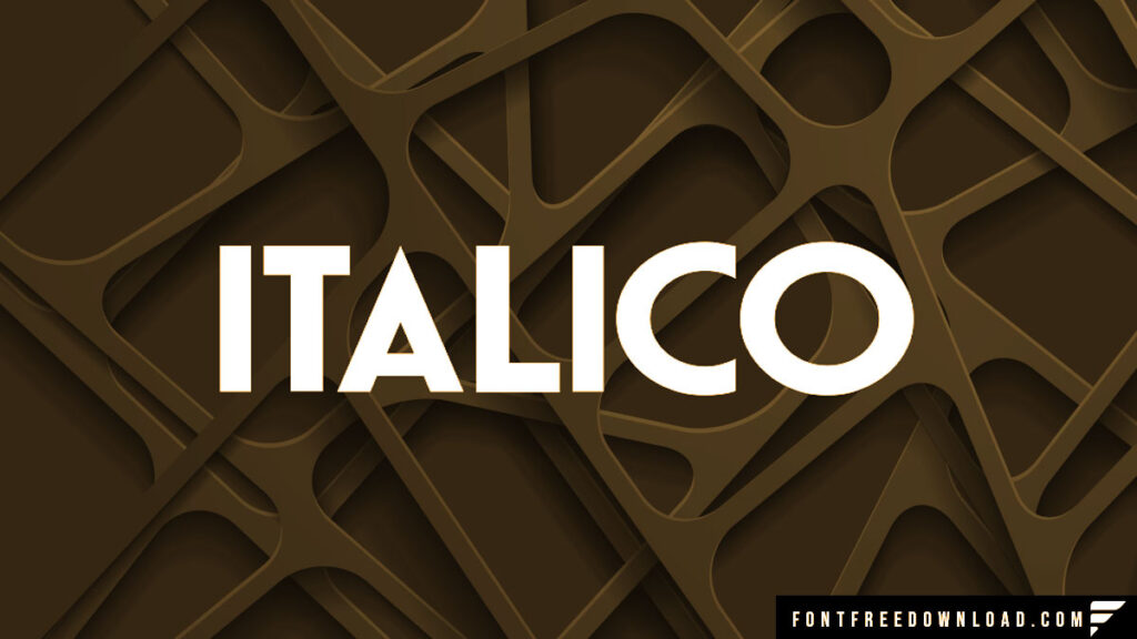 Italico Font Free Download