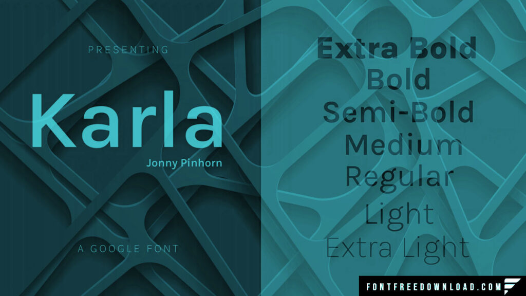 Karla Font Free Download