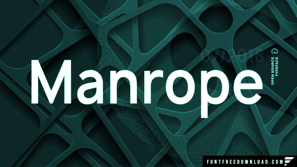 Manrope Font Free Download