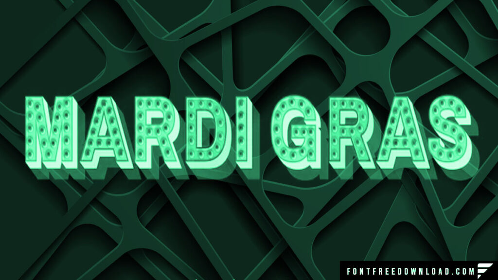 Mardi Gras Font Free Download