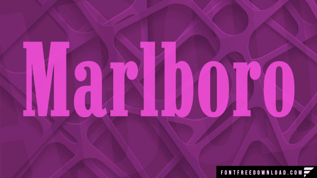 Marlboro Font Free Download