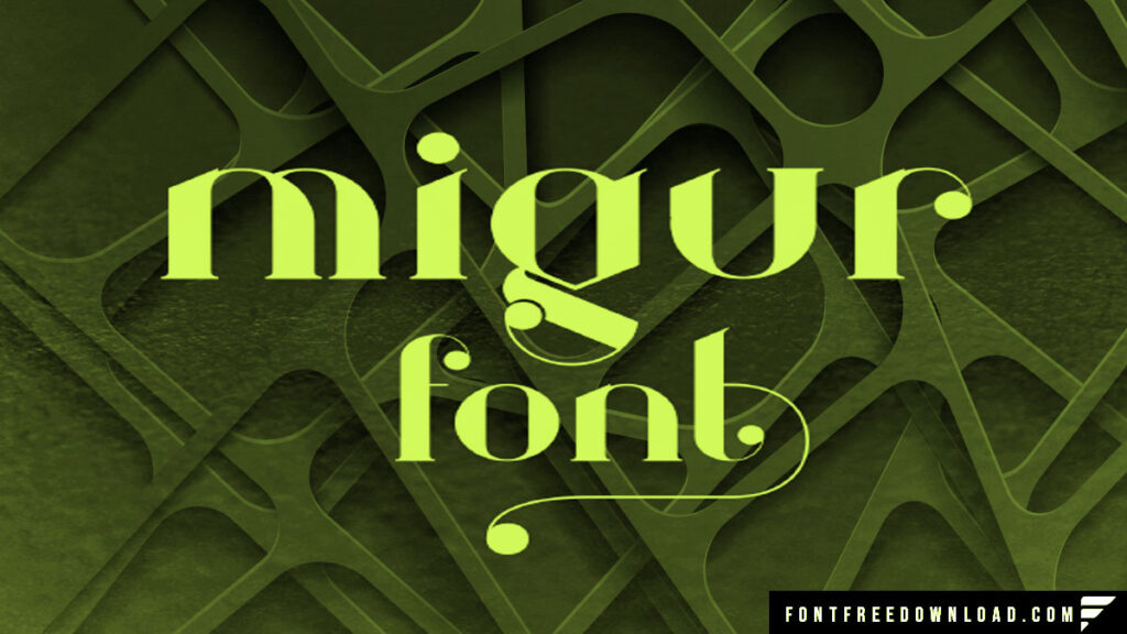 Migur Font Free Download