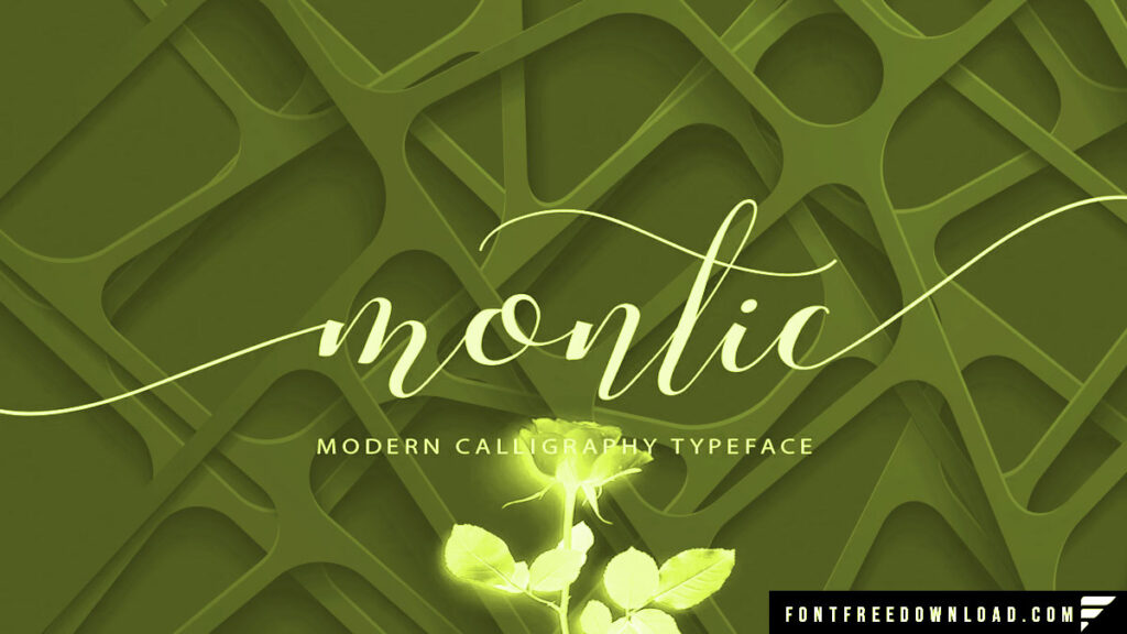 Montic Script Font Free Download