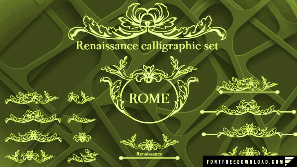 Renaissance Typeface Collection