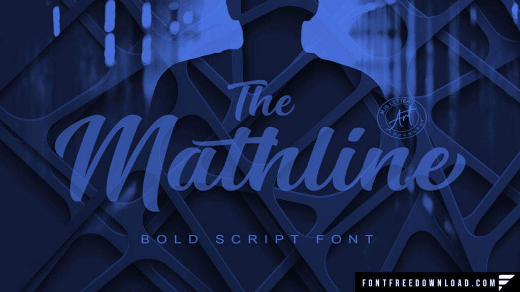 The Evolution and Applications of the Mathline Font