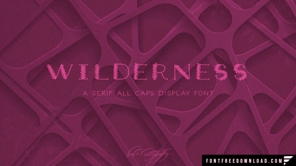 Wilderness Font Free Download